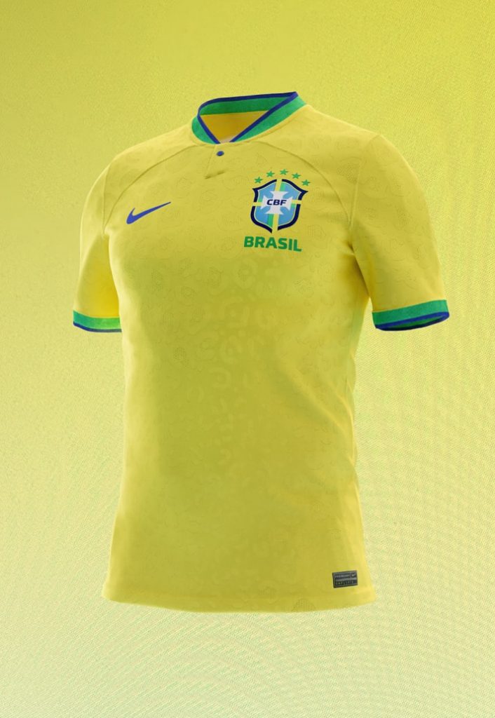 Brasilien 2022 World Cup Home & Away Kits