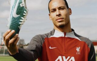 Virgil van Dijk Nike Tiempo Legend Emerald