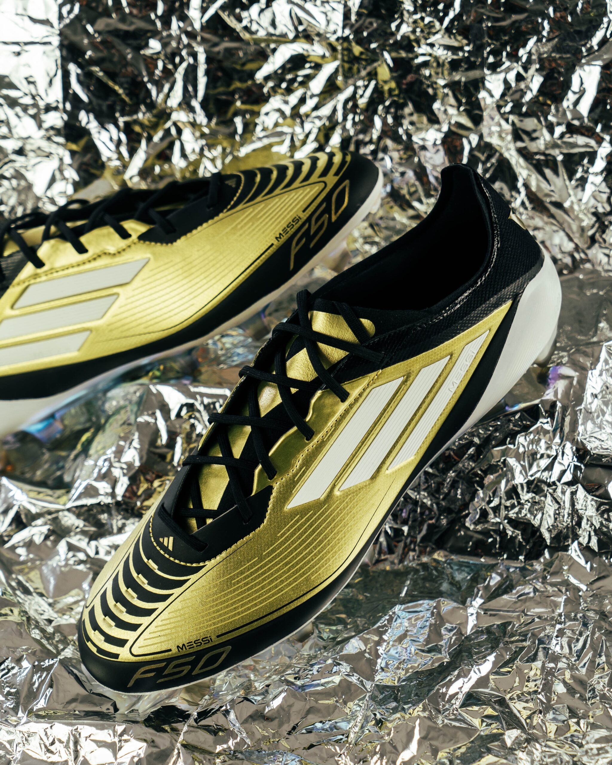 Neuer Messi Signature Schuh Der F50 Messi Triunfo Dorado dein fussballschuh