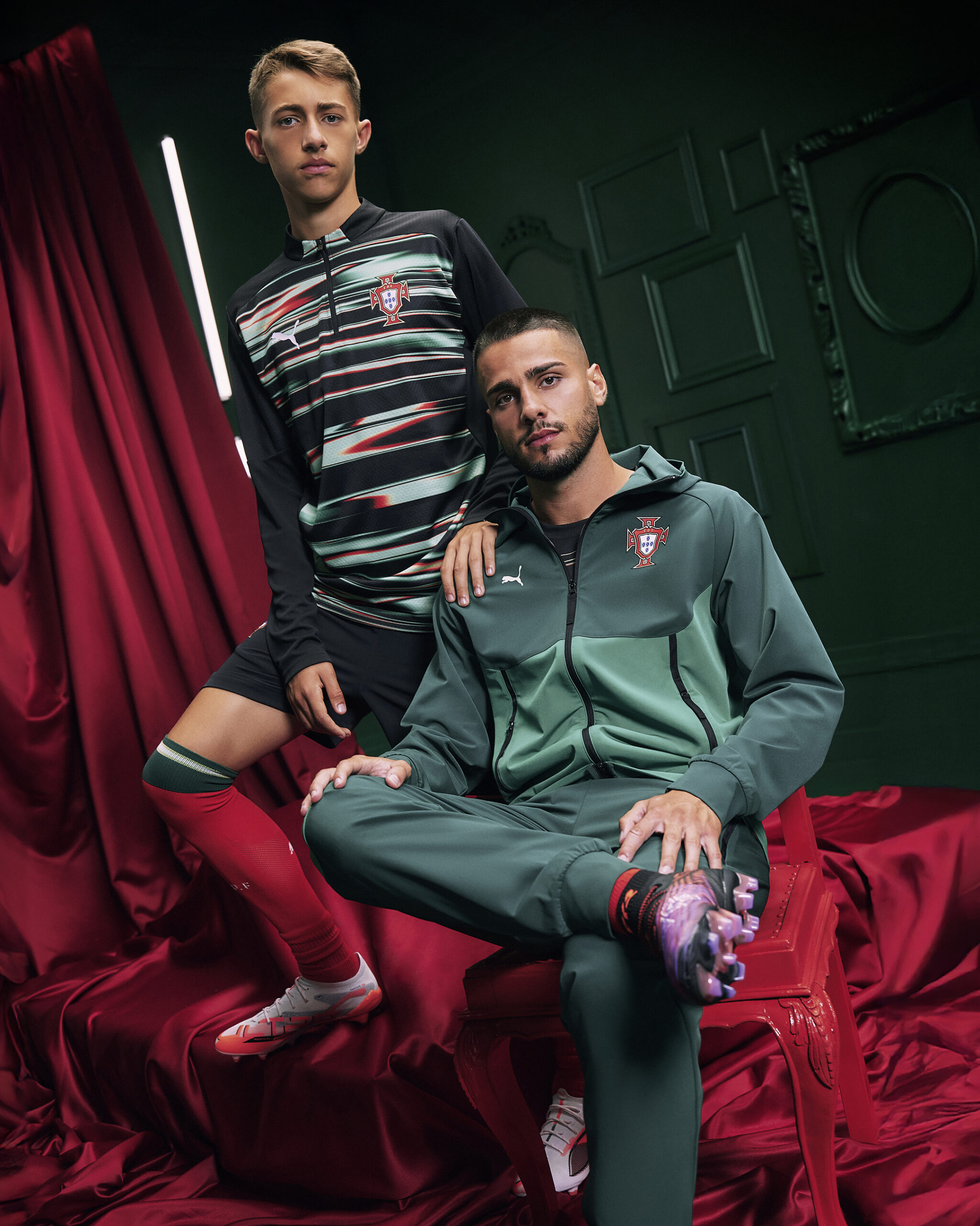 Puma Portugal Heim- und Auswärtstrikot 2025