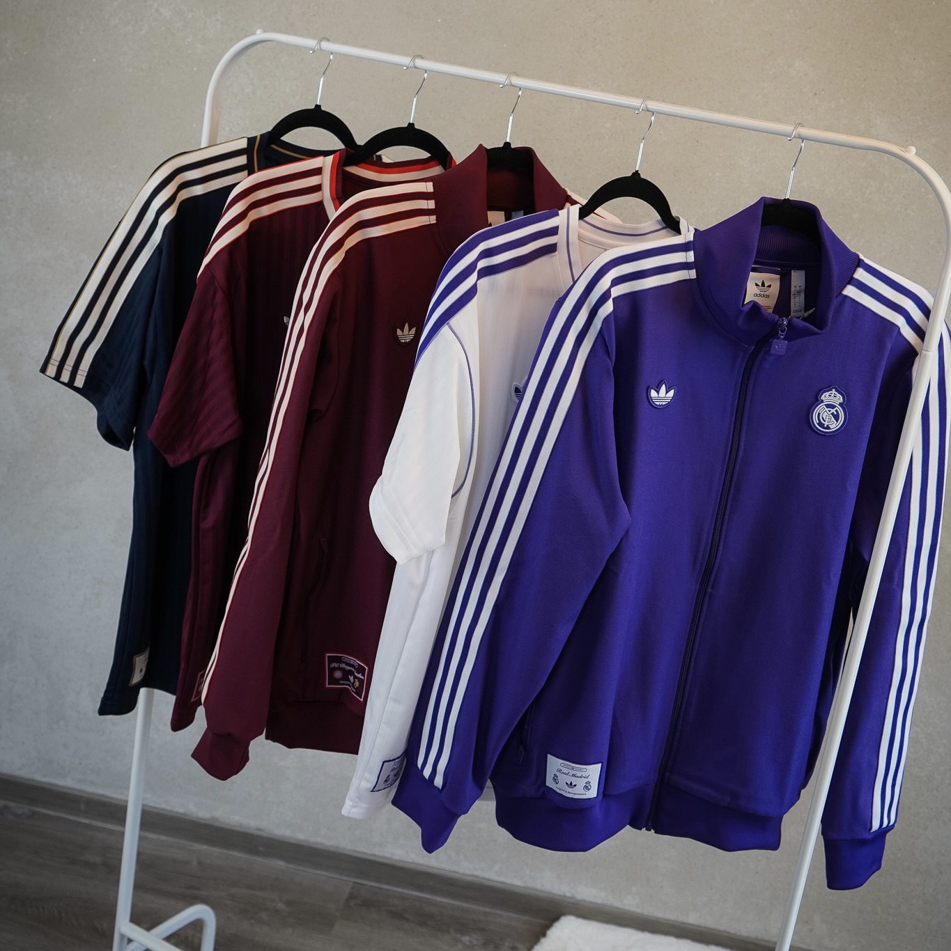 Adidas Terrace Icons Kollektion: Retro-Vibes für Bayern, Juventus und Real Madrid