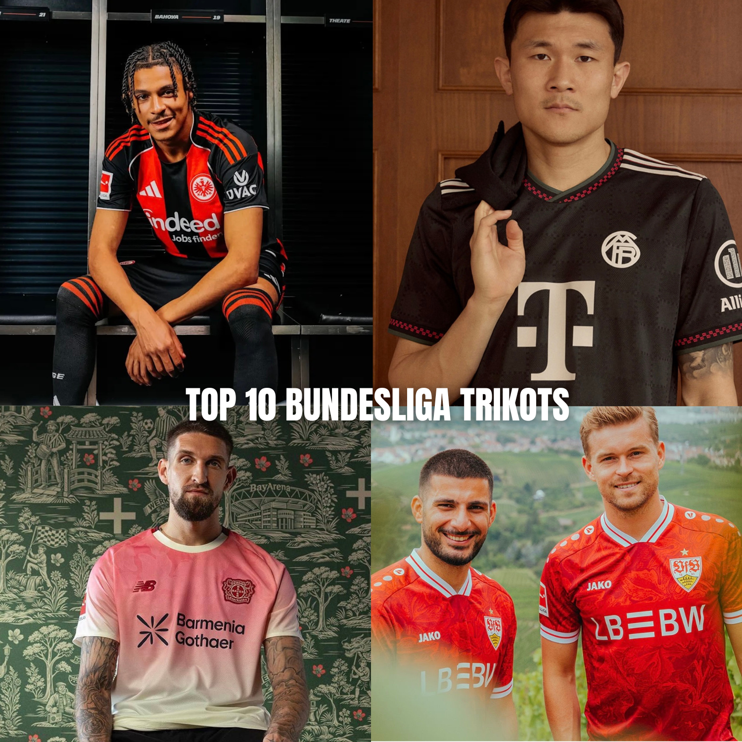 Top 10 Bundesliga Trikots 2025/26