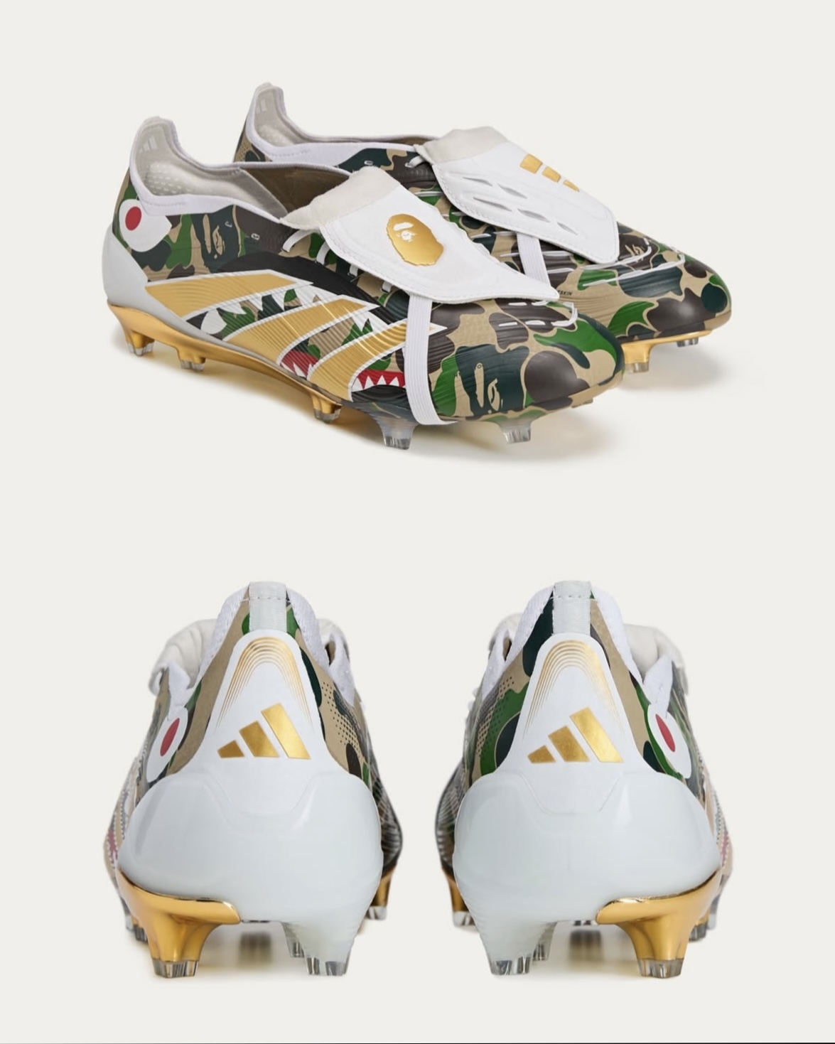 Bape x Adidas Fußballschuhe 2025 Bape x Adidas Fußballschuhe 2025