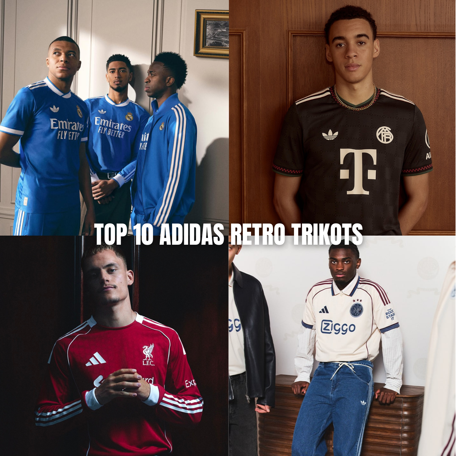 Top 10 Adidas Retro Trikots 2025/26