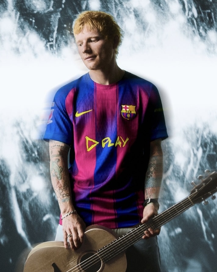 FC Barcelona Ed Sheeran Trikot FC Barcelona Ed Sheeran Trikot