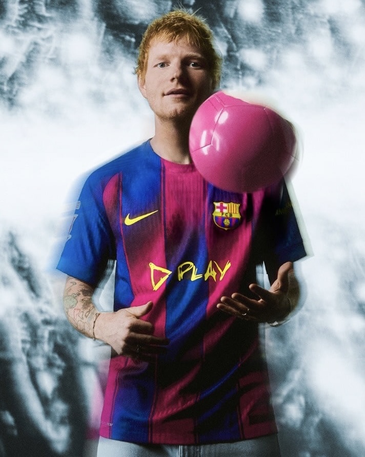 FC Barcelona Ed Sheeran Trikot FC Barcelona Ed Sheeran Trikot