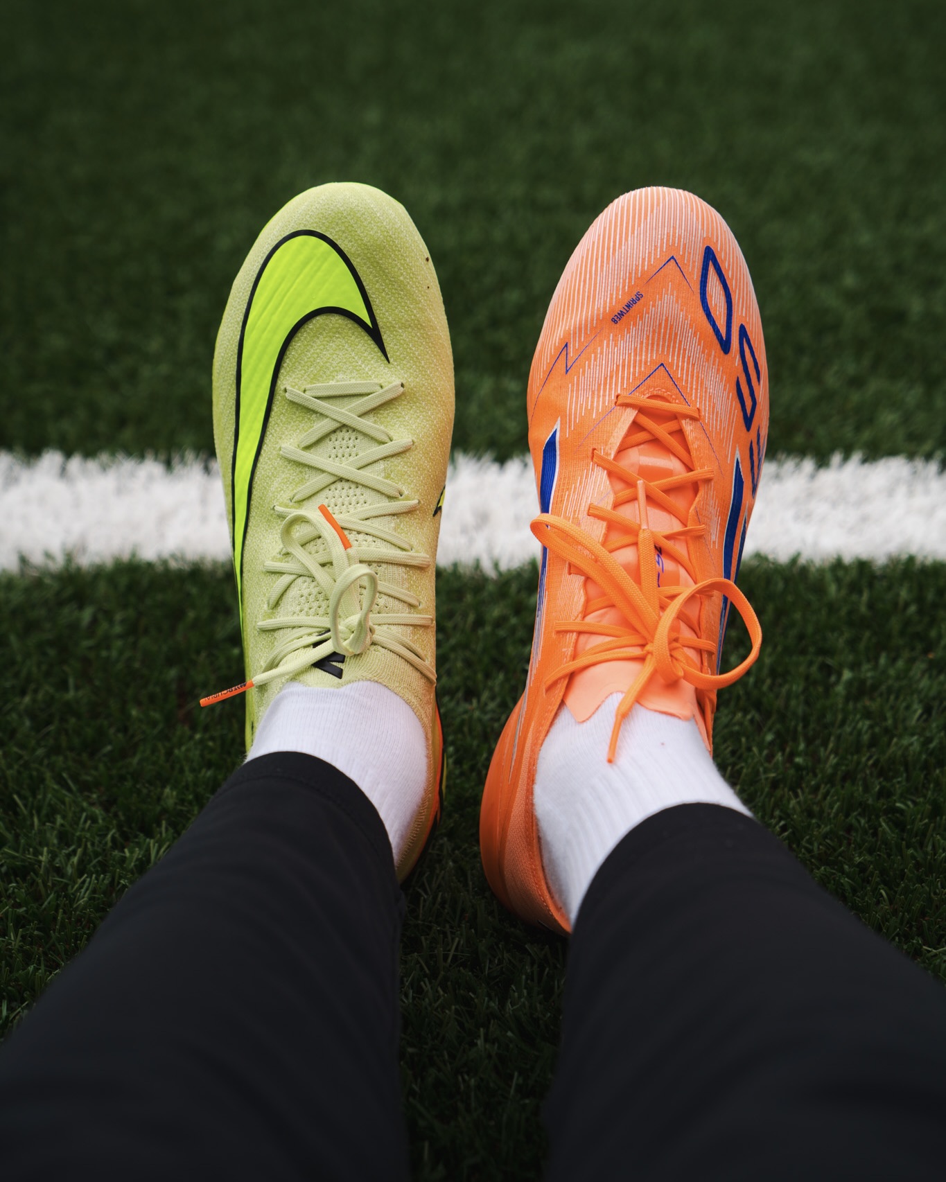Nike Mercurial VS Adidas F50