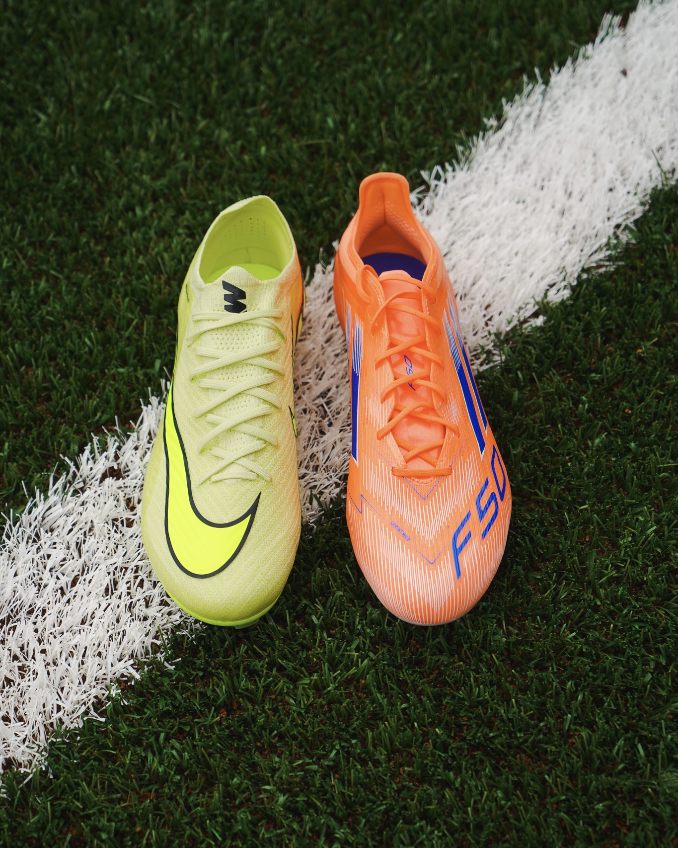 Nike Mercurial VS Adidas F50