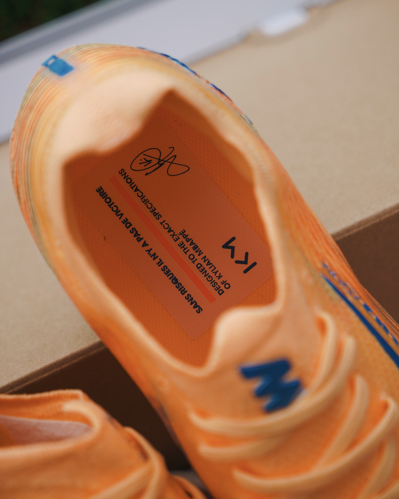 Kylian Mbappé Signature Mercurial 2025/26 Kylian Mbappé Signature Schuh Orange