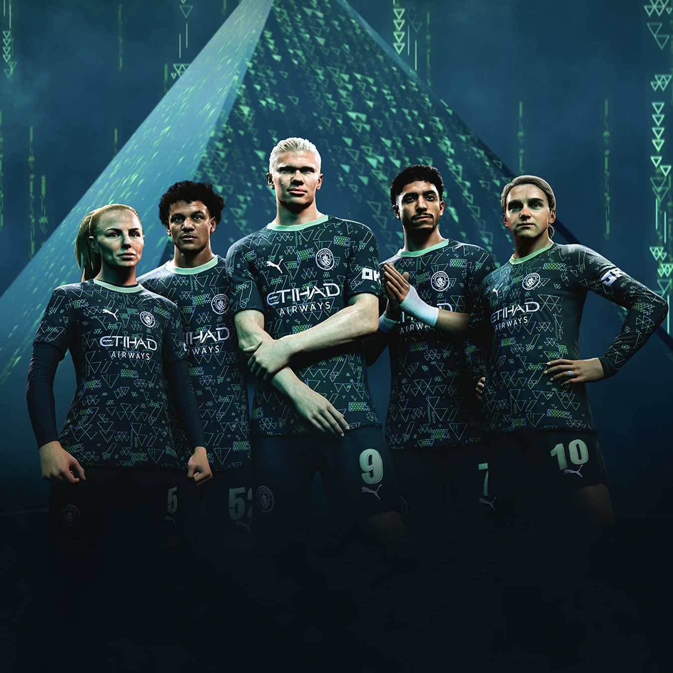 Man City EA Sports Special Edition Trikot