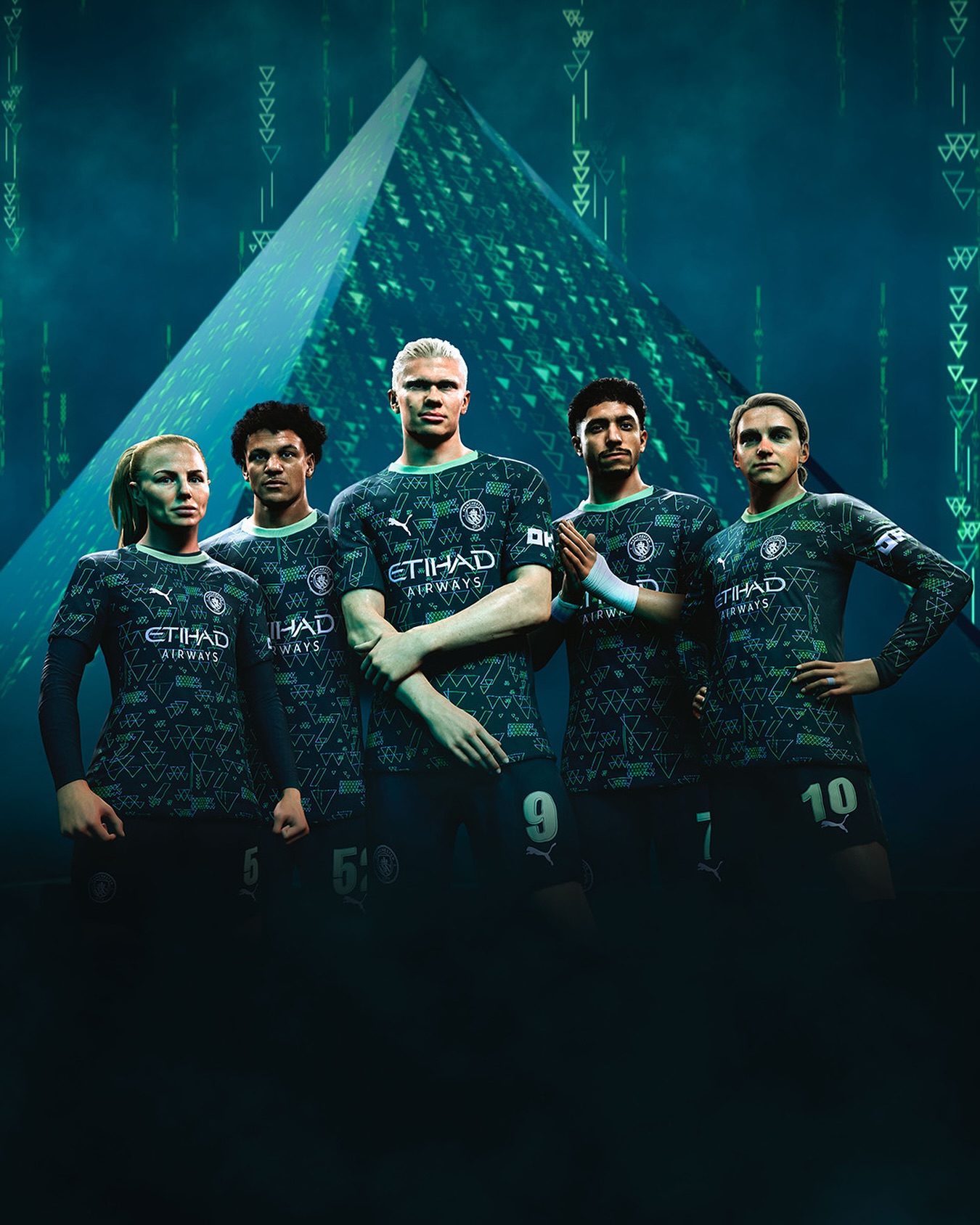 Man City EA Sports Special Edition Trikot Man City EA Sports Special Edition Trikot
