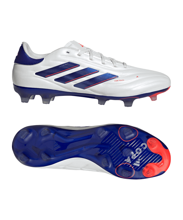 adidas COPA Pure 2 Pro FG Advancement Weiss Blau