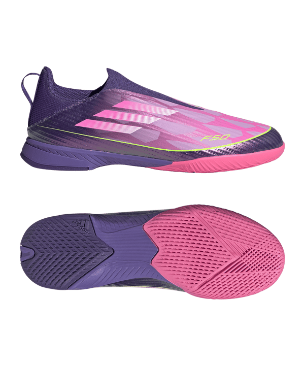 adidas F50 League LL IN Yamal Signature Kids Lila