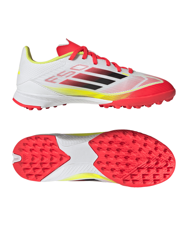 adidas F50 League TF Pure Victory Kids Weiss