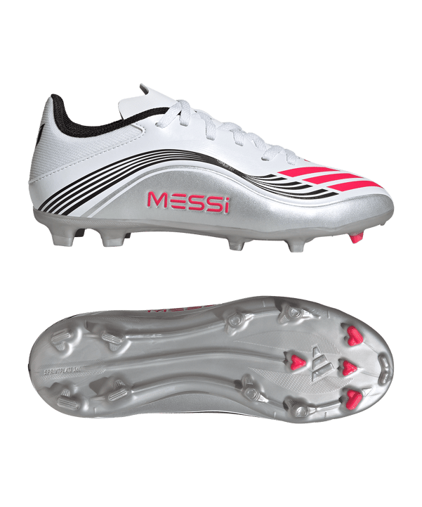 adidas F50 Messi League FG/MG PRESTIG10 Kids Weiß
