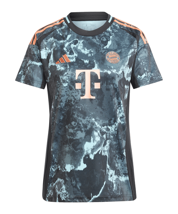 adidas FC Bayern München Trikot Away 2024/2025 Damen Schwarz