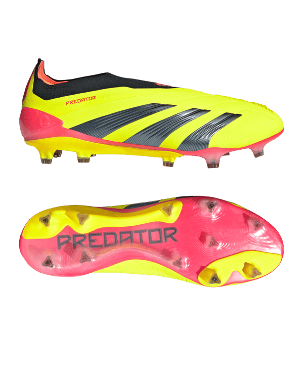 adidas Predator Elite LL FG Energy Citrus Gelb Schwarz Rot
