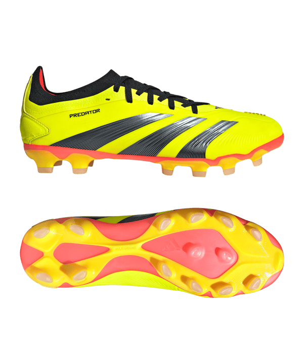 adidas Predator Pro MG Energy Citrus Gelb Schwarz Rot