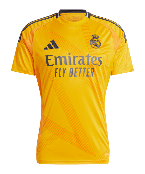 adidas Real Madrid Trikot Away 2024/2025 Orange