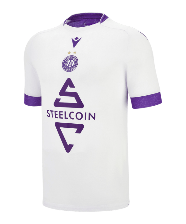 Macron FK Austria Wien Trikot Away 2025/2026 Weiß