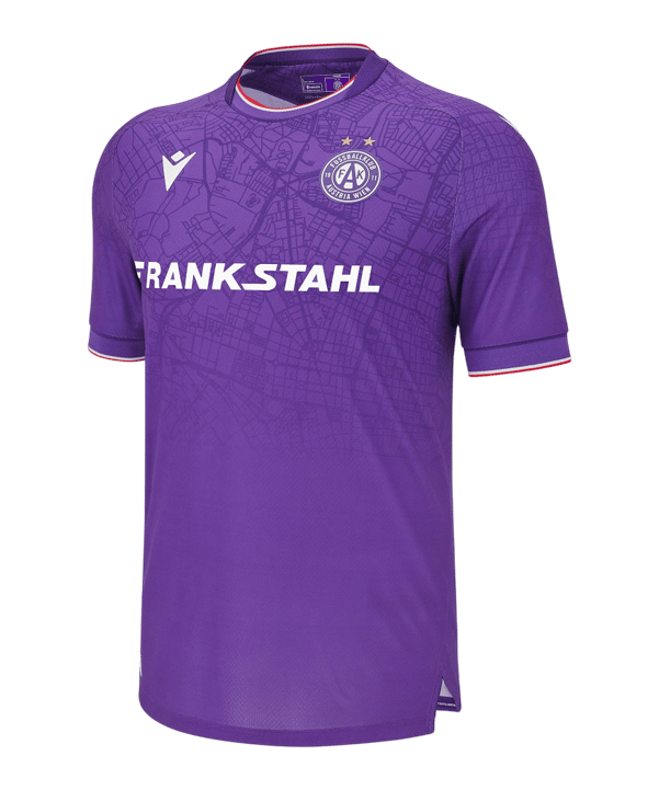 Macron FK Austria Wien Trikot Home 2025/2026 Lila