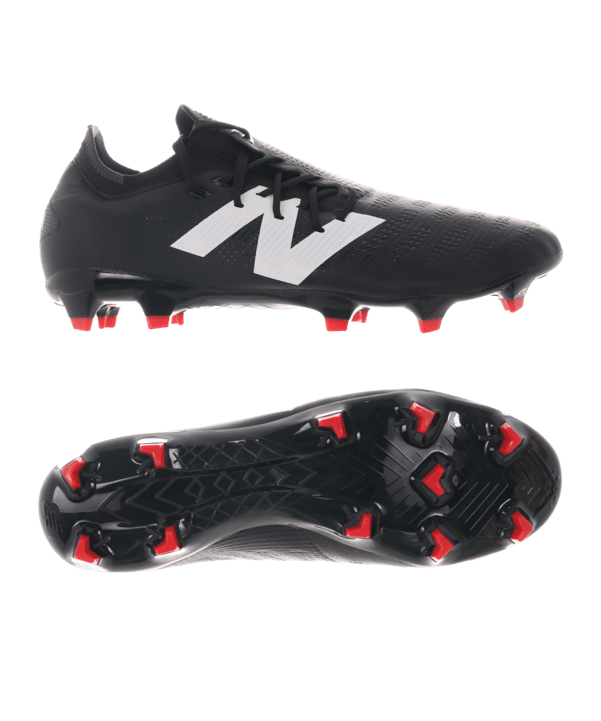 New Balance Furon V7  Pro FG Black Out Schwarz FB75