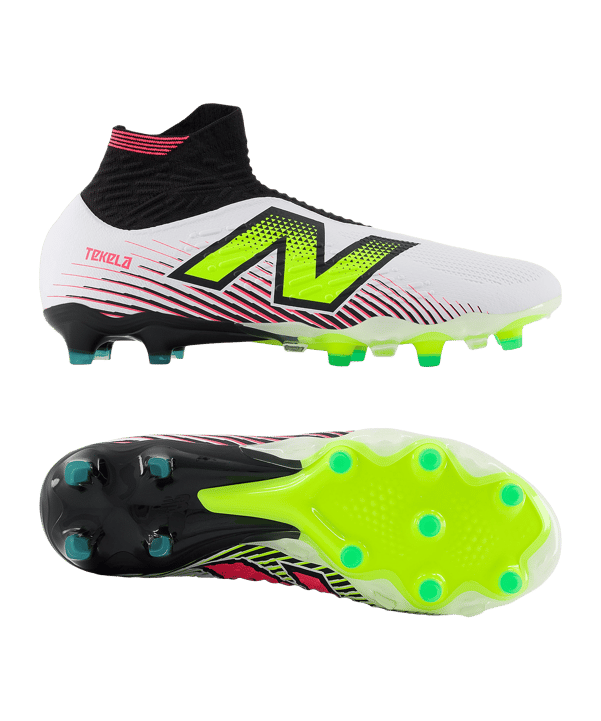 New Balance Tekela Pro v4+ FG United in FuelCell Weiss FH45