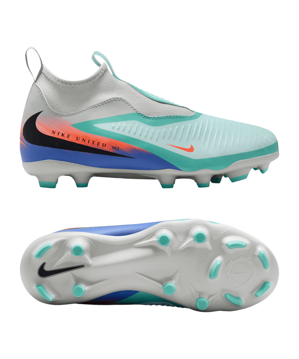 Nike Phantom 6 High Acdemy FG/MG United Kids Grün F300