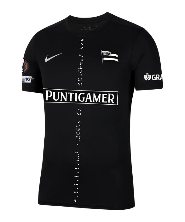 Nike SK Sturm Graz Trikot 2025/2026 Schwarz F010