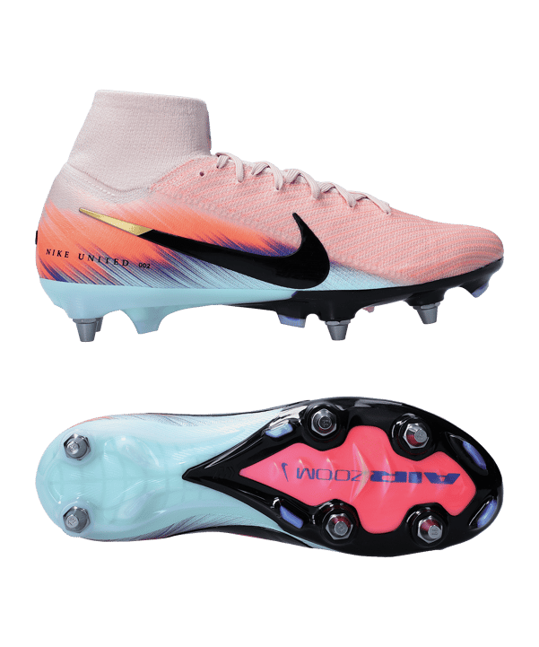 Nike Air Zoom Mercurial Superfly X Elite SG-Pro United Rot F600