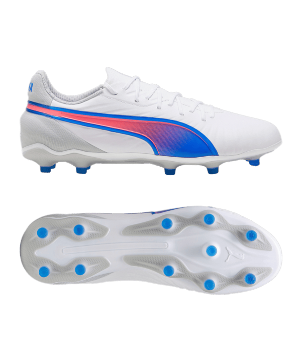 PUMA KING Match FG/AG Formula Weiss Blau F02