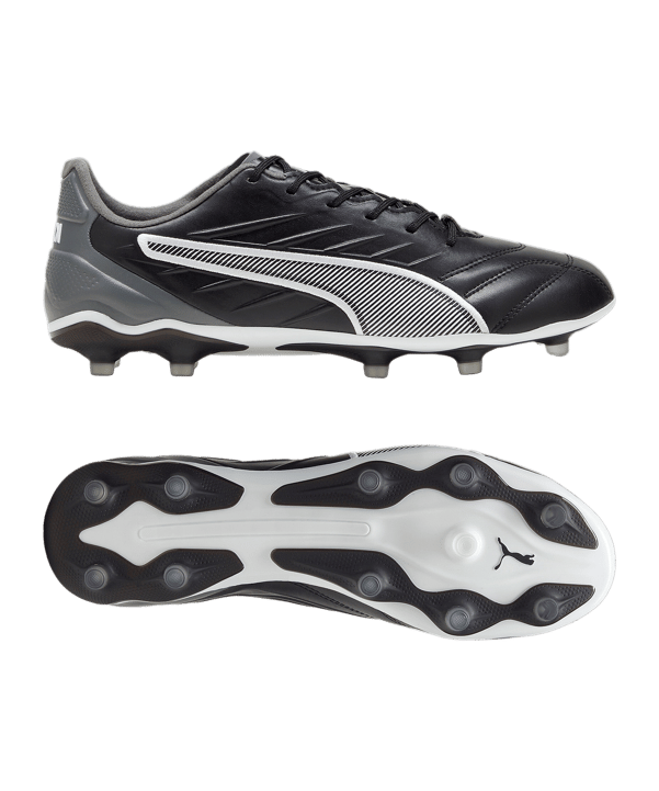 PUMA KING Pro FG/AG Eclipse Schwarz Weiss F01