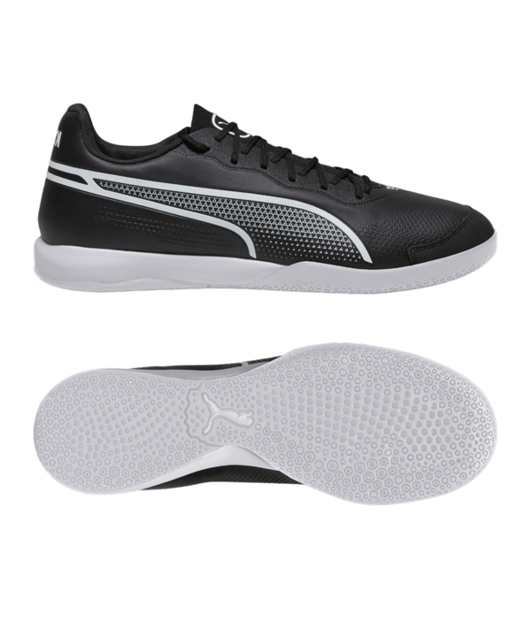PUMA KING Pro IT Halle Eclipse Schwarz Weiss F01