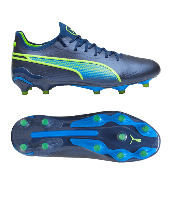 PUMA KING Ultimate FG/AG Gear Up Damen Blau Grün F02