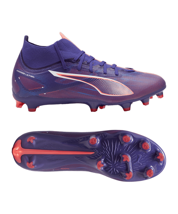 PUMA ULTRA 5 Match+ FG/AG Formula Lila Weiss F01