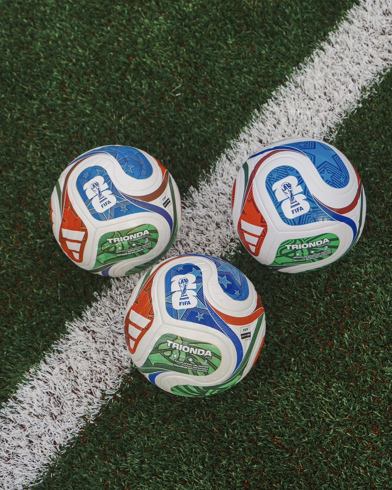 Adidas WM Balll 2026 Trionda Test Adidas WM Ball 2026 Trionda Test