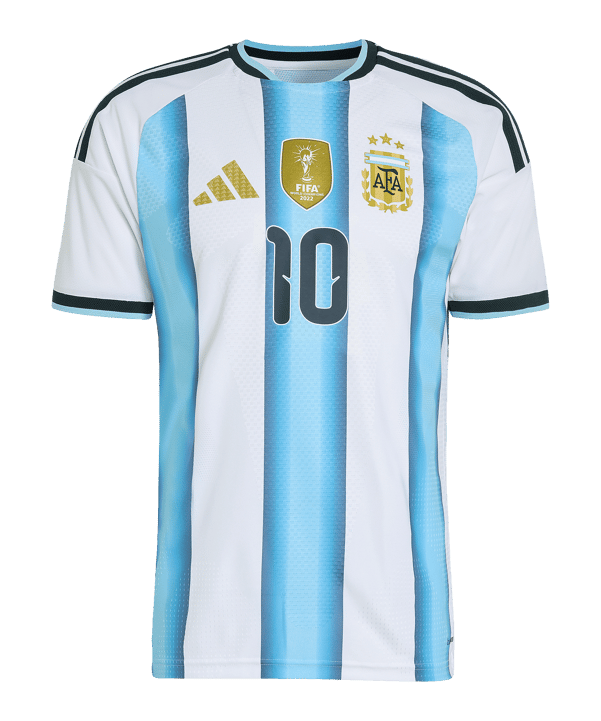 adidas Argentinien Authentic Messi Trikot Home WM 2026 Weiß