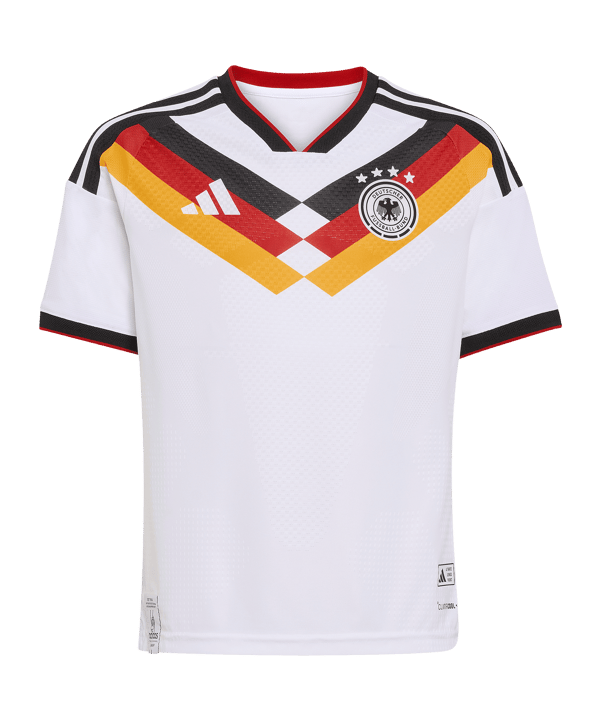 adidas DFB Deutschland Authentic Trikot Home WM 2026 Kids Weiß