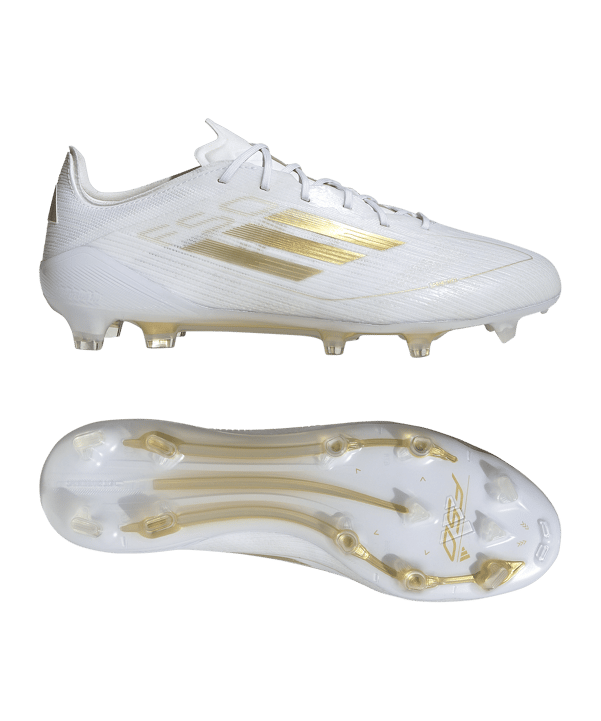 adidas F50 Elite FG Day Spark Weiss Gold