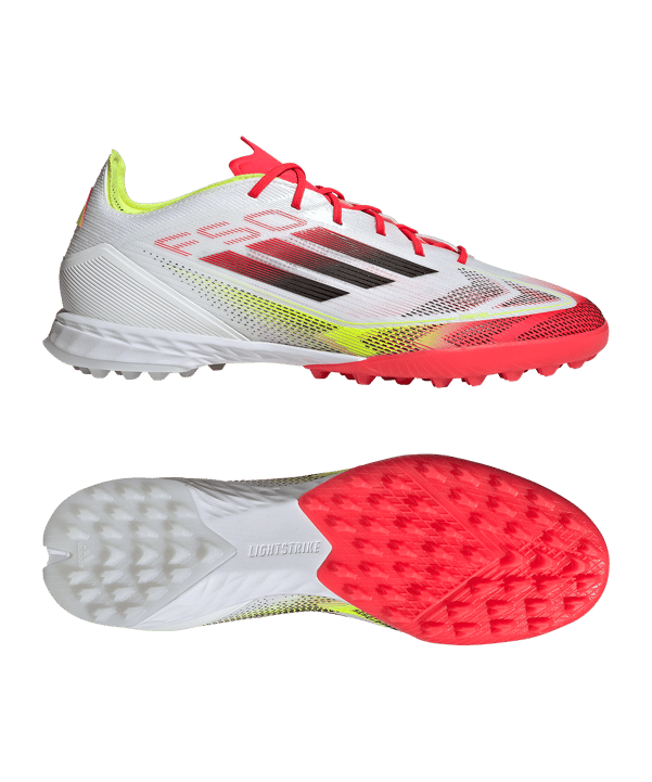 adidas F50 Pro TF Pure Victory Weiss