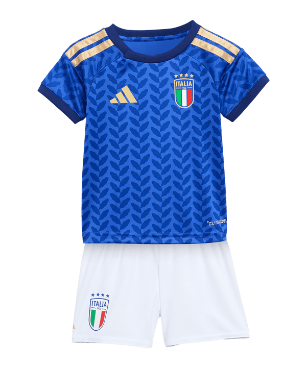 adidas Italien Babykit Trikot Set Home WM 2026 Kids Blau