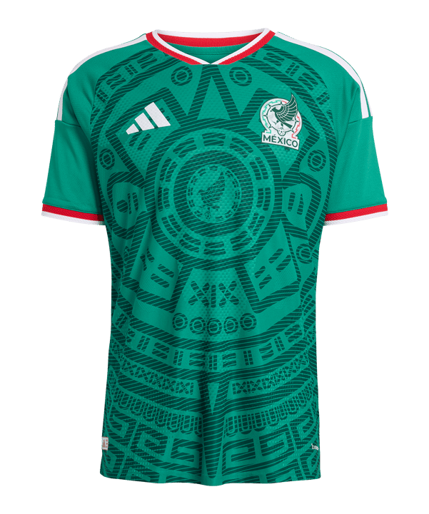 adidas Mexiko Authentic Trikot Home WM 2026 Grün