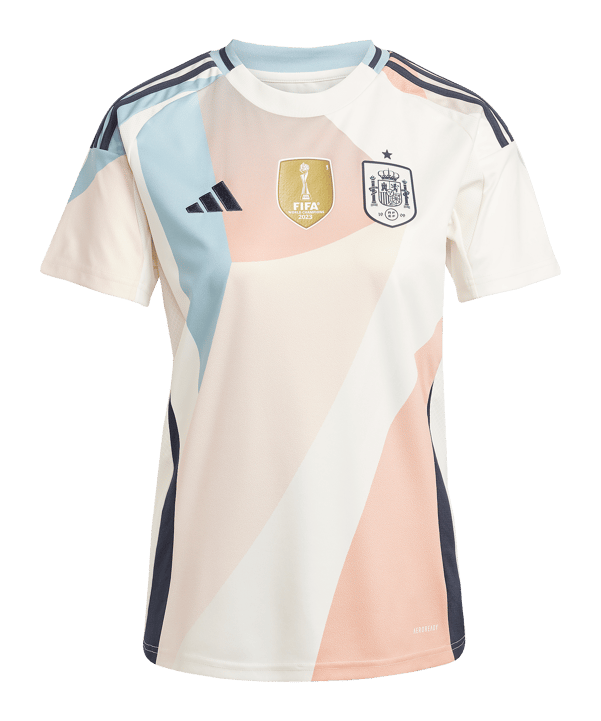 adidas Spain Trikot Auswärts EM 2025 Damen Weiß