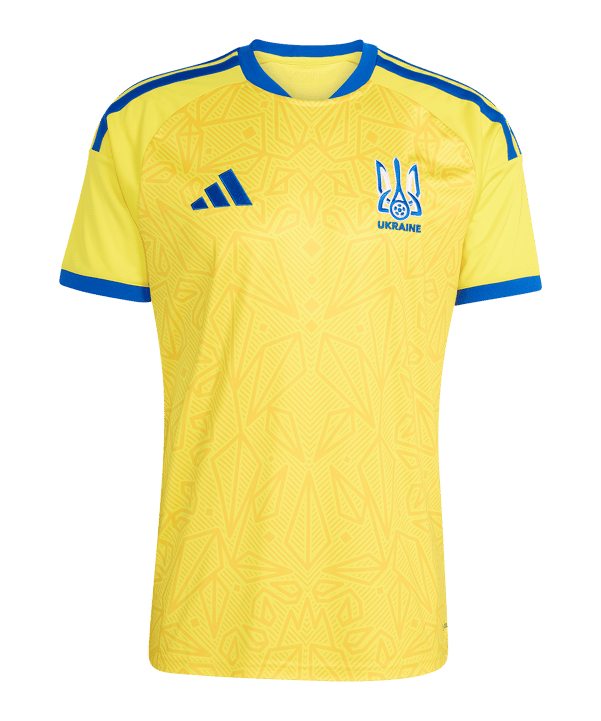 adidas Ukraine Trikot Home WM 2026 Gelb