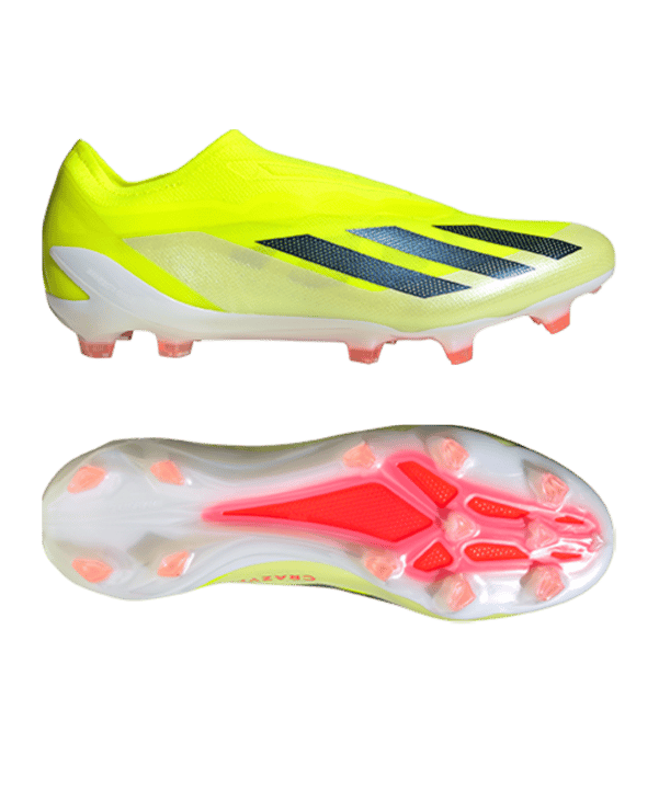 adidas X Crazyfast Elite LL FG Solar Energy Gelb Schwarz Weiss