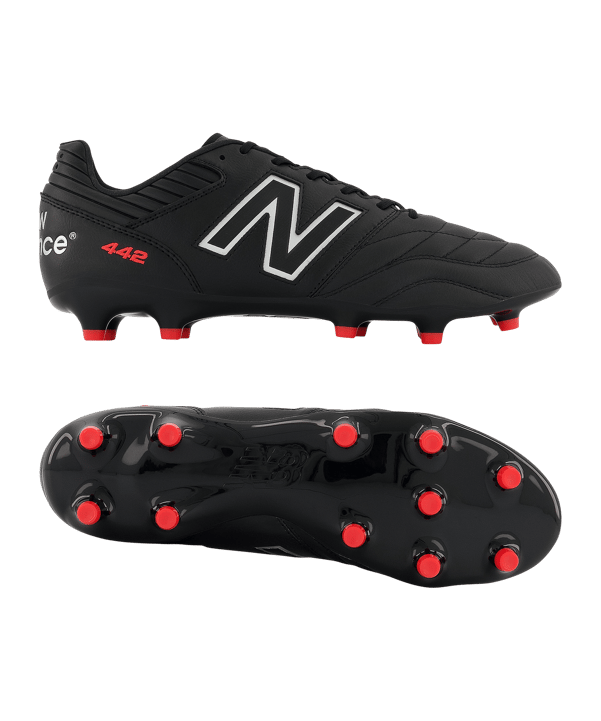 New Balance 442 Pro V2 FG Schwarz FMBK
