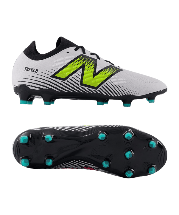 New Balance Tekela Magia Low Laced v4+ FG Weiss United in FuelCell Weiss FH45