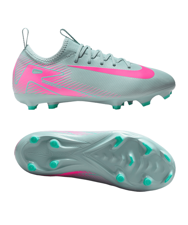 Nike Jr Air Zoom Mercurial Vapor XVI Academy FG/MG Prism Kids Blau F301