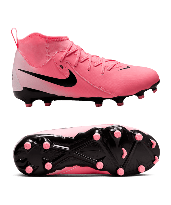 Nike Jr Phantom Luna II Academy FG/MG Mad Brilliance Kids Rot Schwarz F600