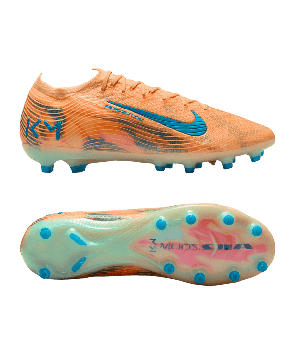 Nike Air Zoom Mercurial Vapor XVI Elite AG Kylian Mbappe Signature Orange F800